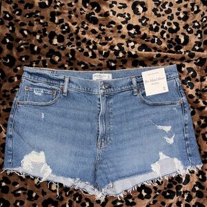Abercrombie and fitch mom shorts